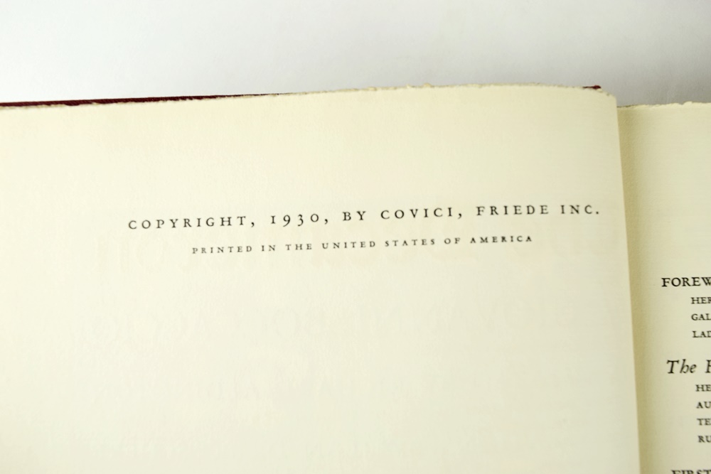 1930 Publication "The Decameron" Illustrated by Jean De Bosschere