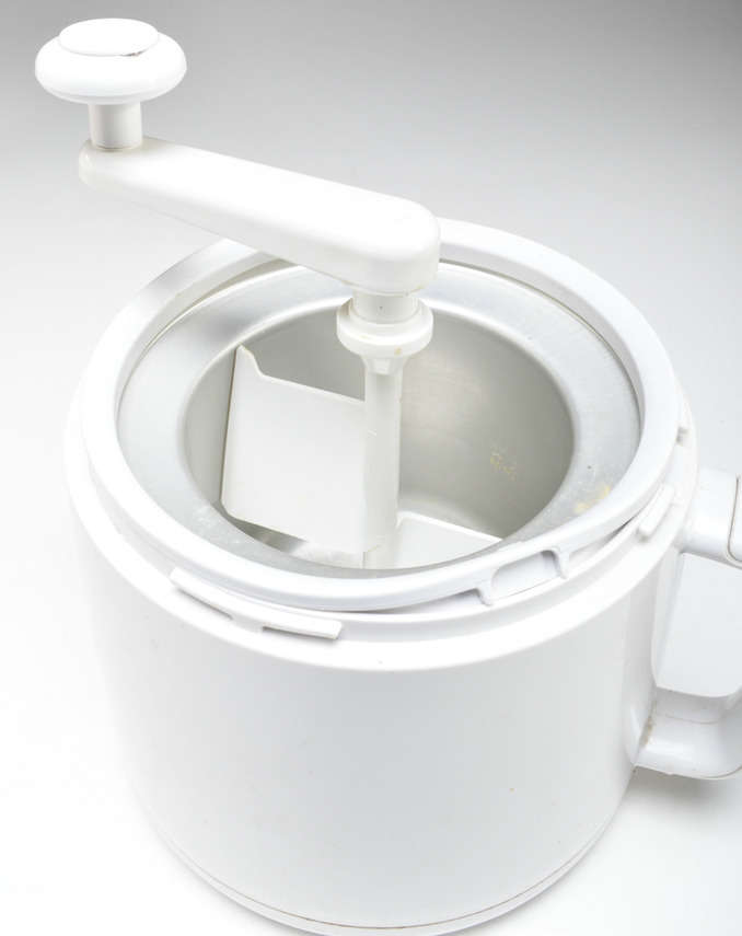 Hand-Cranked Ice Cream Maker