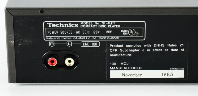 Technics CD Player