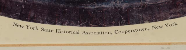 'Whig Political Banner' American Folk Artist T. Kennedy Print