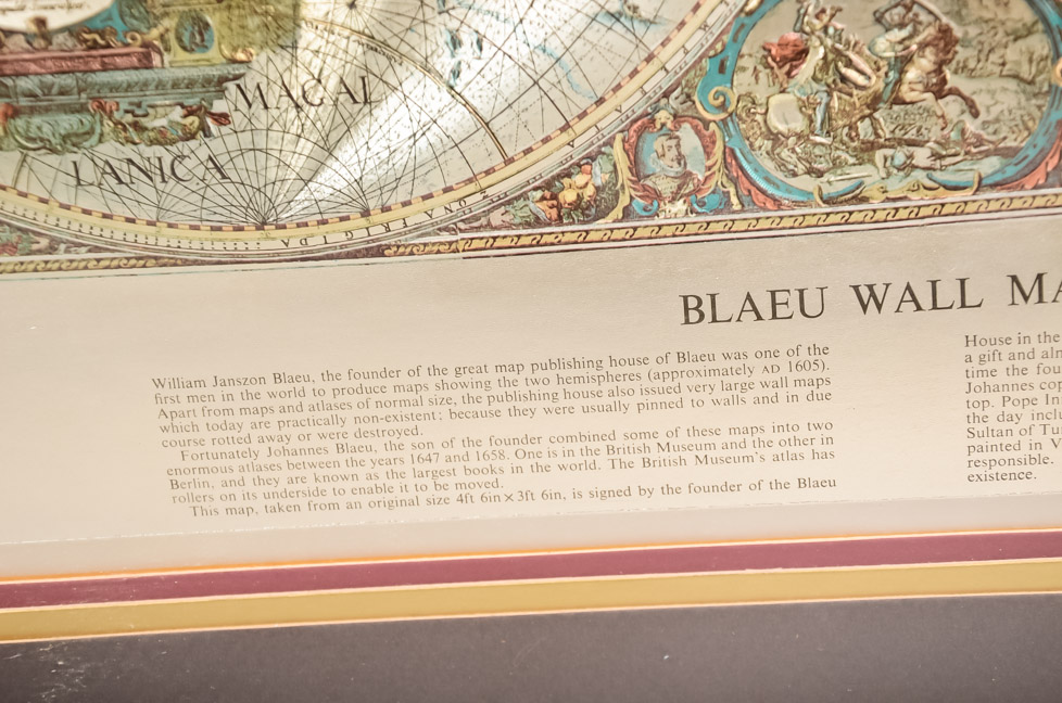 Blaeu Wall Map