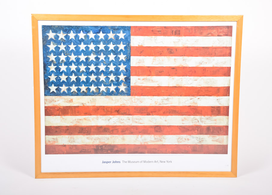 Jasper Johns Framed Print