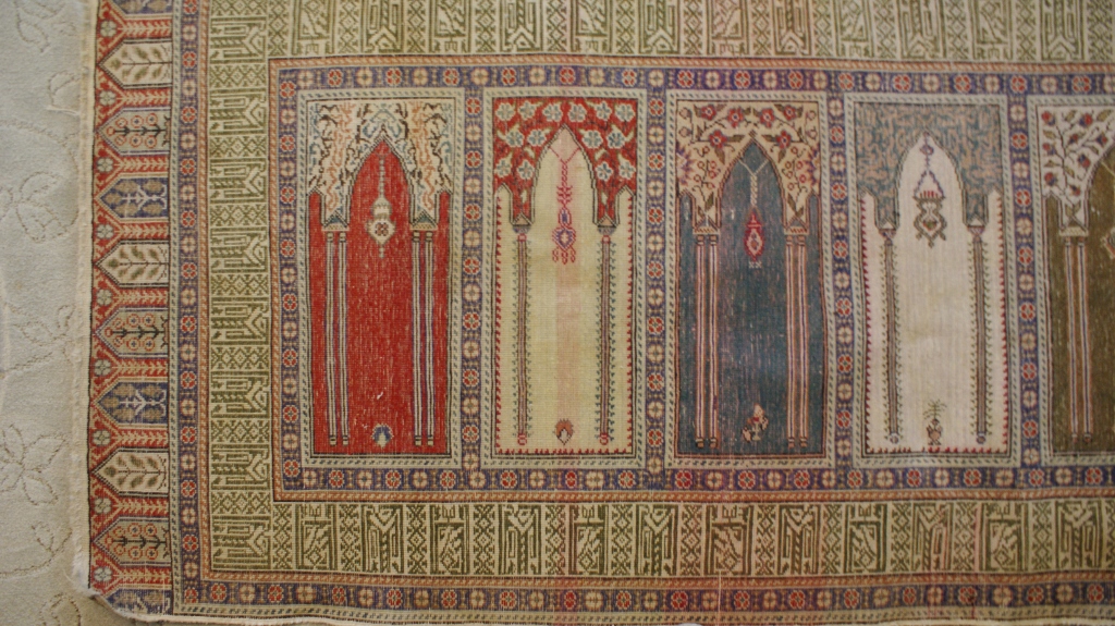 Vintage Muted Silk Runner