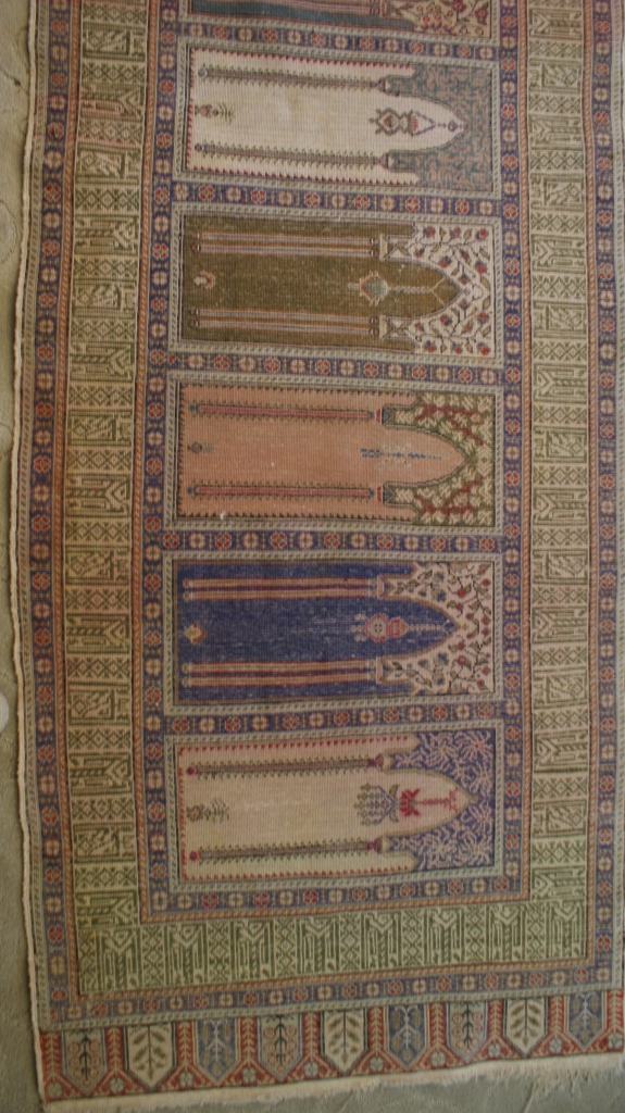 Vintage Muted Silk Runner