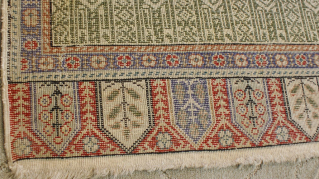 Vintage Muted Silk Runner