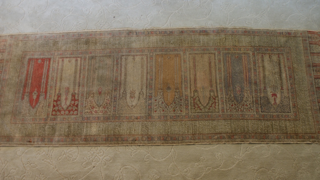 Vintage Muted Silk Runner