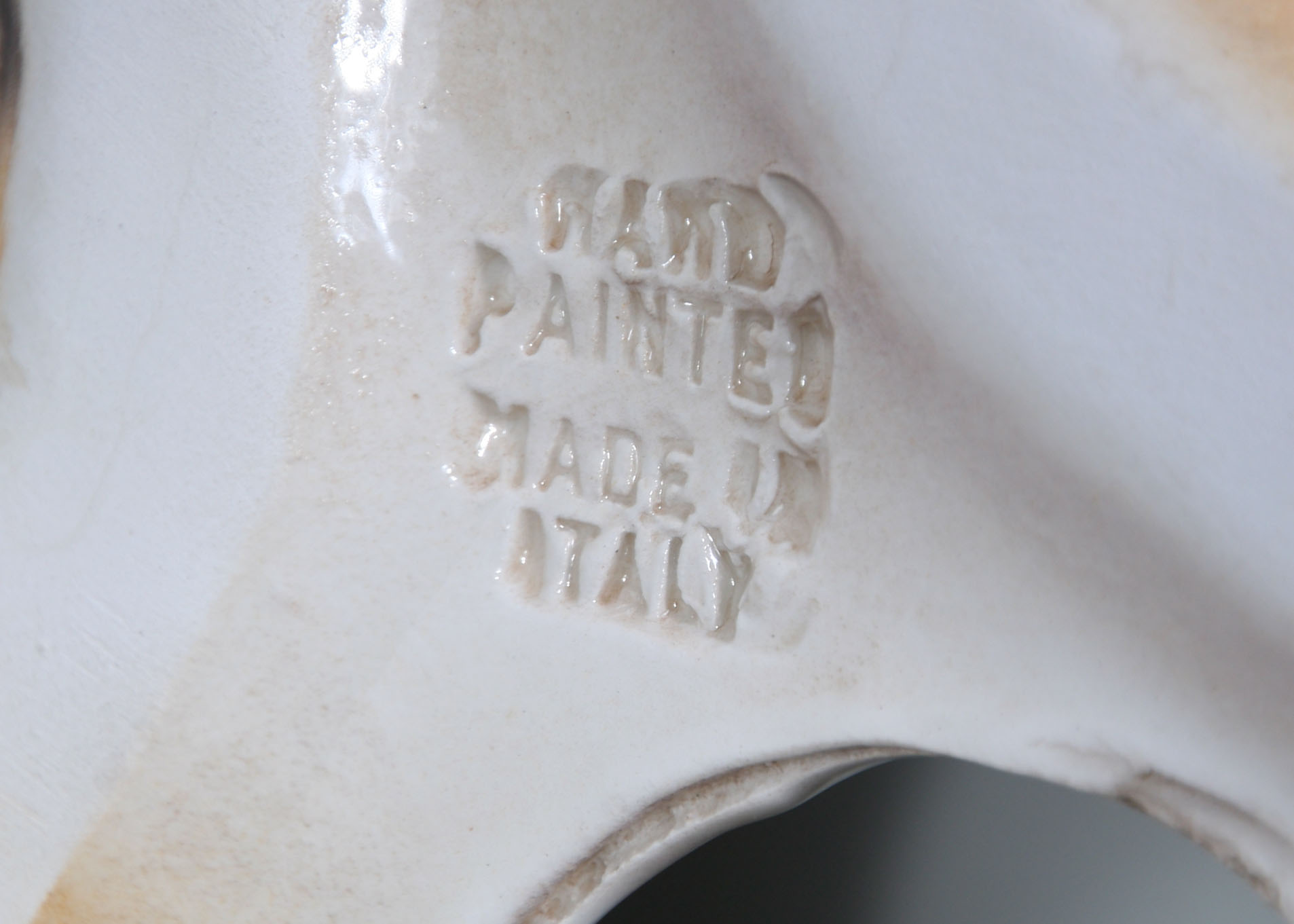 Hand Painted Italian Made Ceramic Cheetah