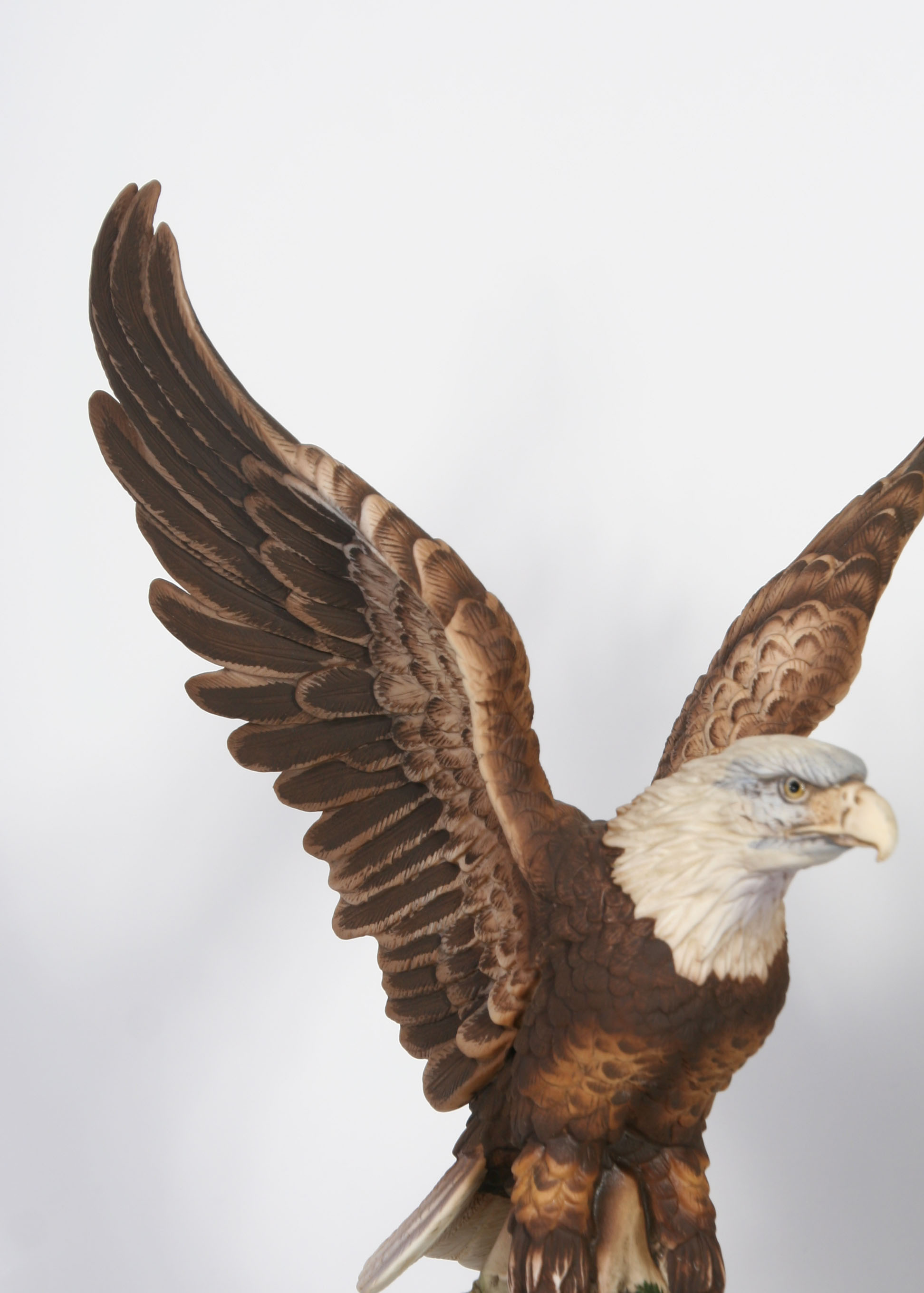 Pair of Porcelain Bald Eagles