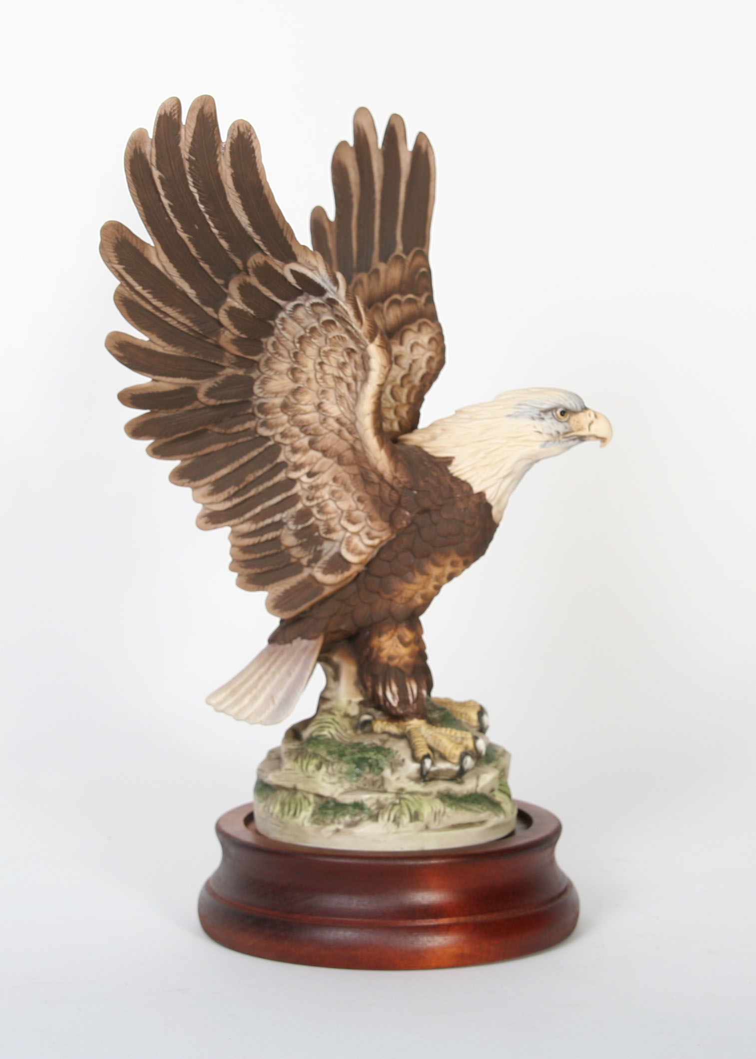 Pair of Porcelain Bald Eagles