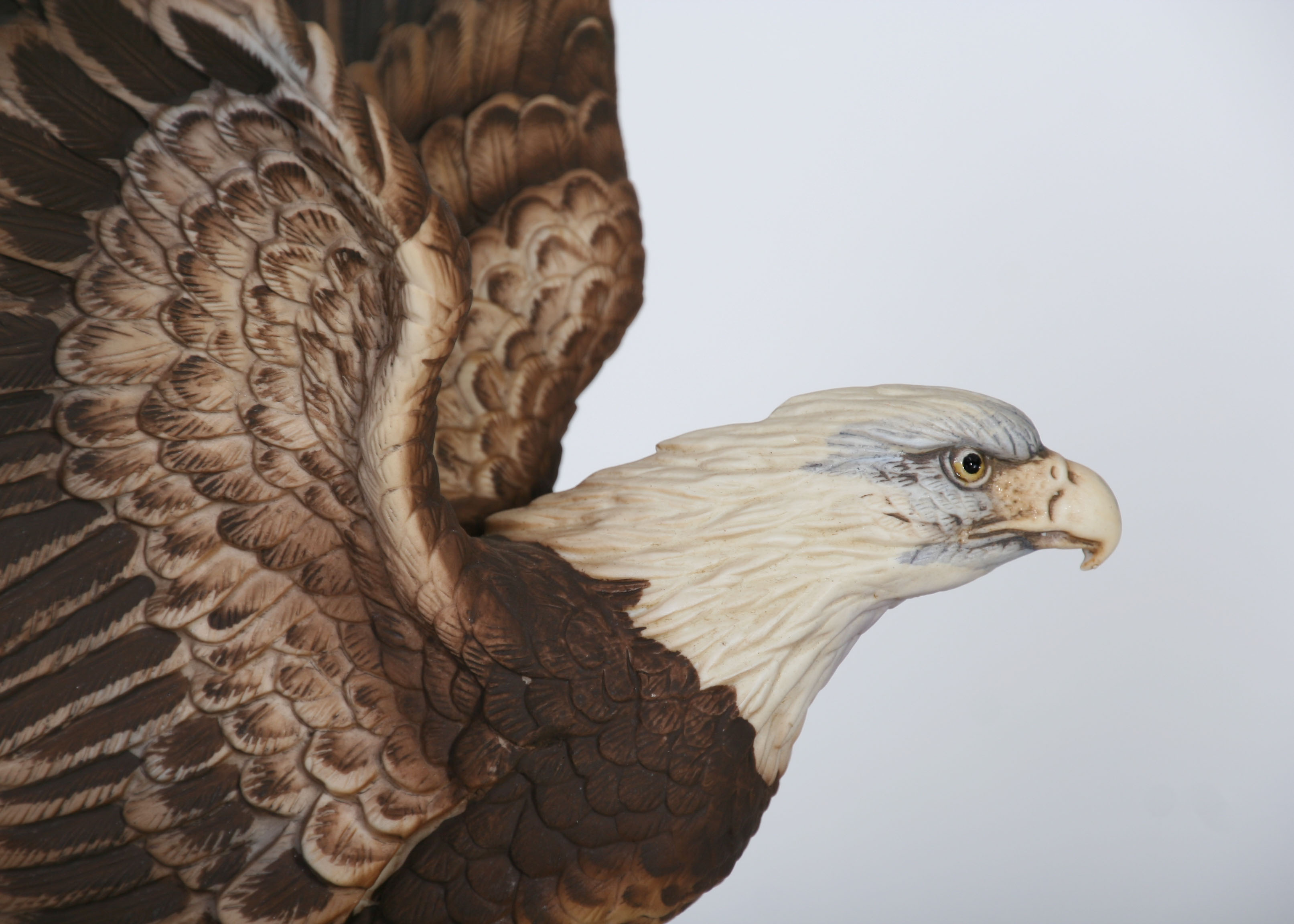 Pair of Porcelain Bald Eagles