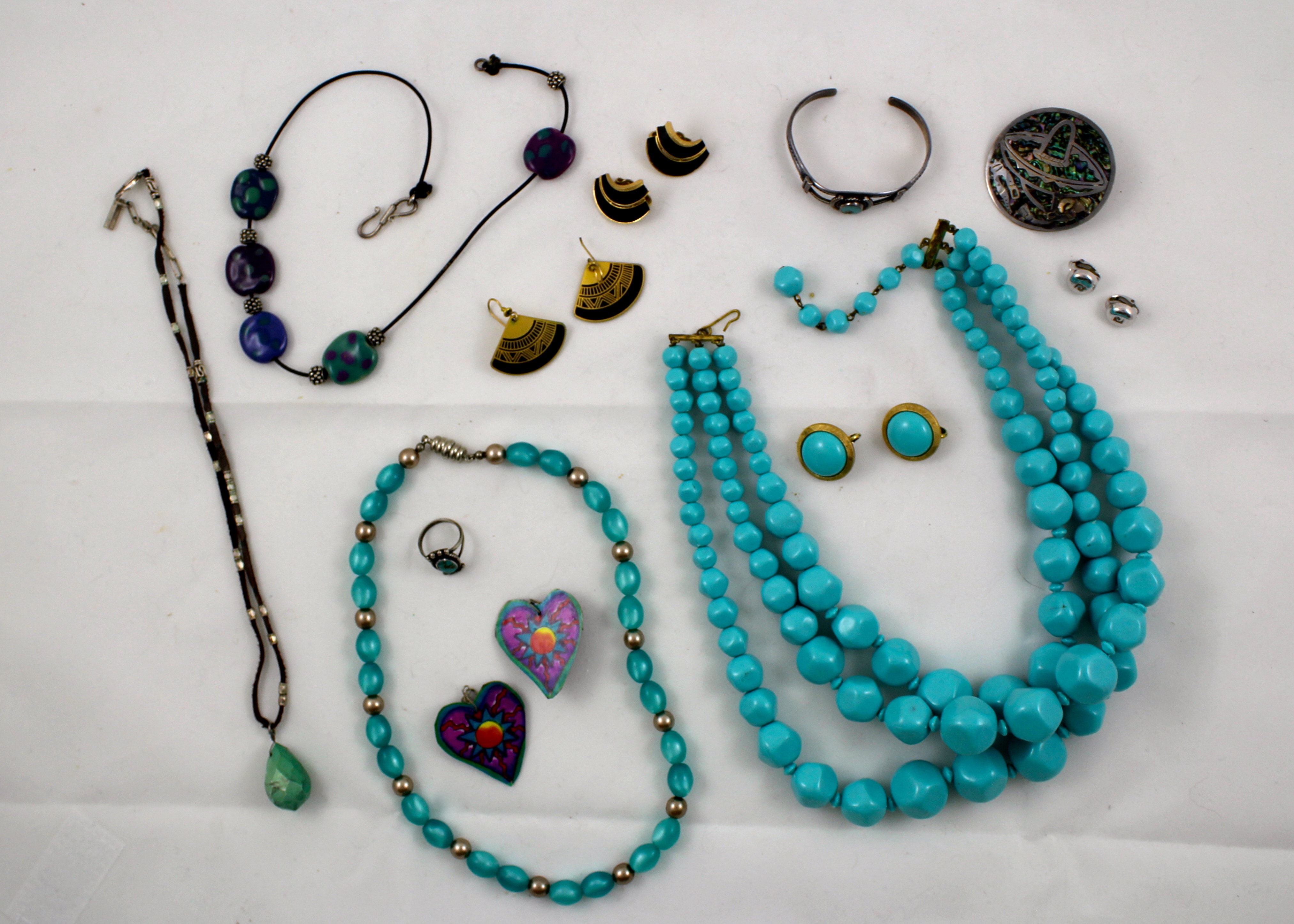 Women's Southwest Style Jewelry and Sterling Silver Brooch