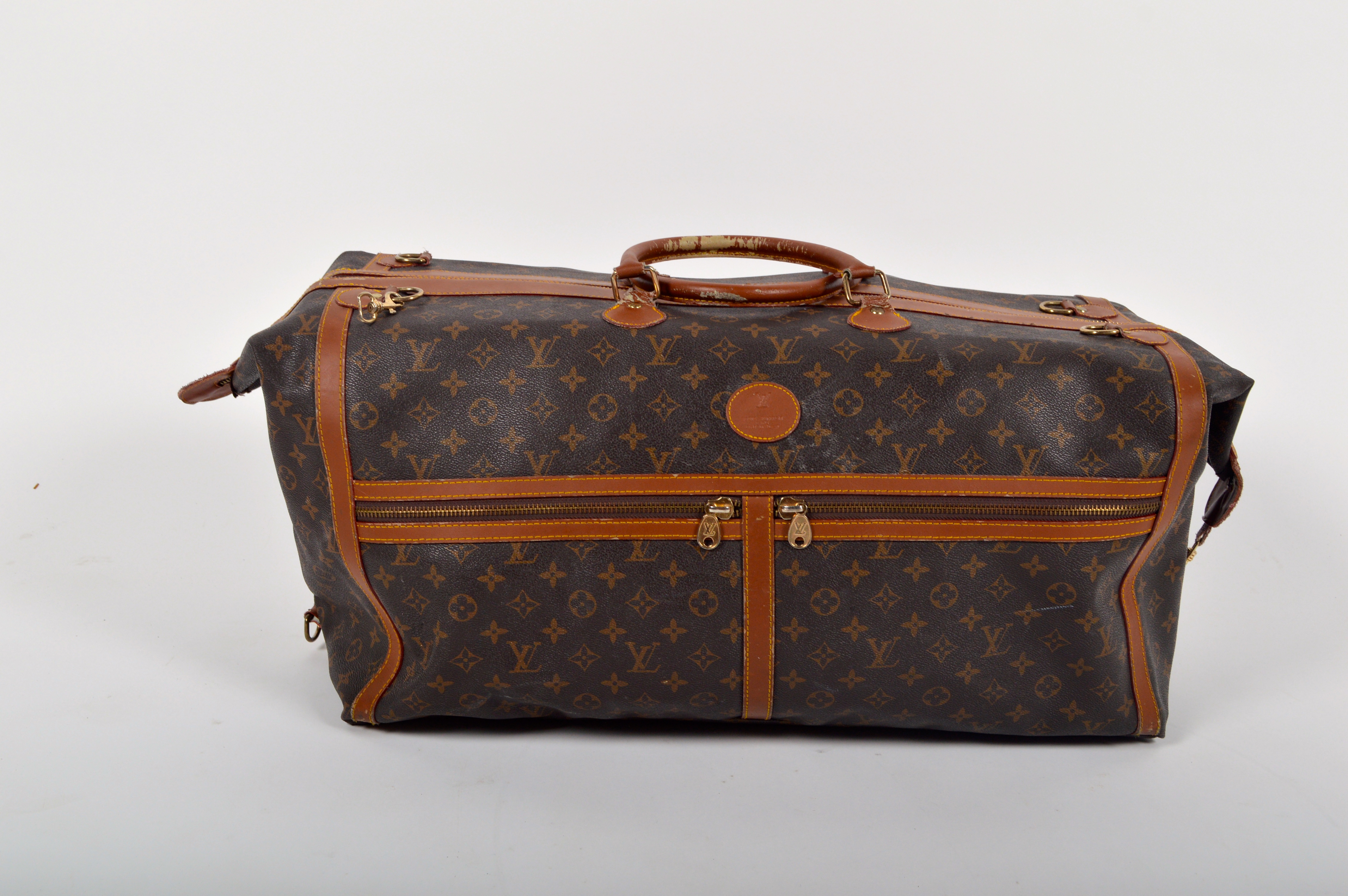 Pair Of Vintage Louis Vuitton Duffel Bags