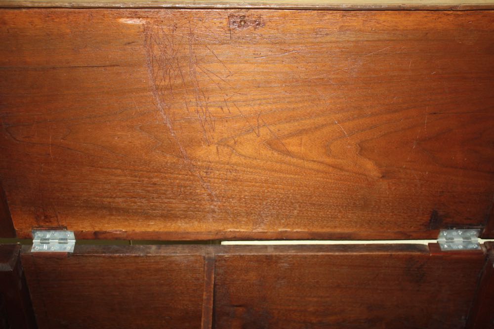Antique Southern Walnut Sugar Chest