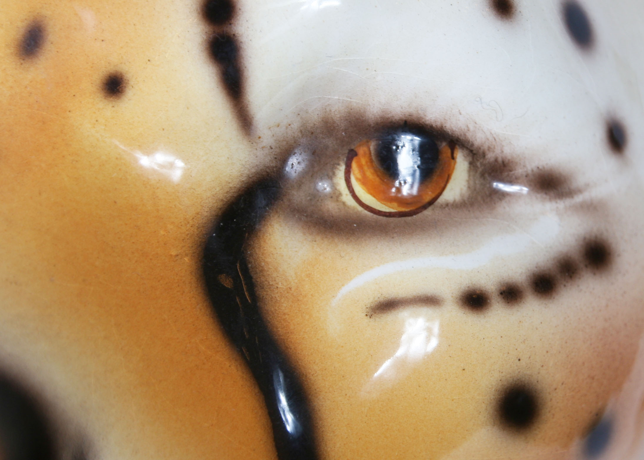 Italian Ceramic Cheetah Statuette