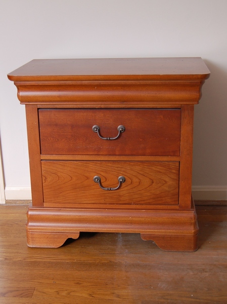 Bassett Furniture Light Cherry Nightstand