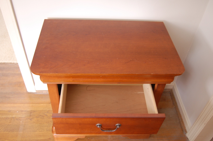 Bassett Furniture Light Cherry Nightstand