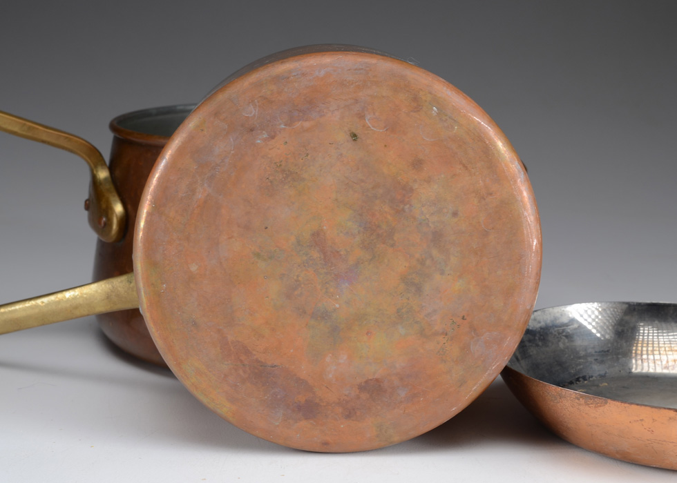 Vintage Copper Cookware Lot