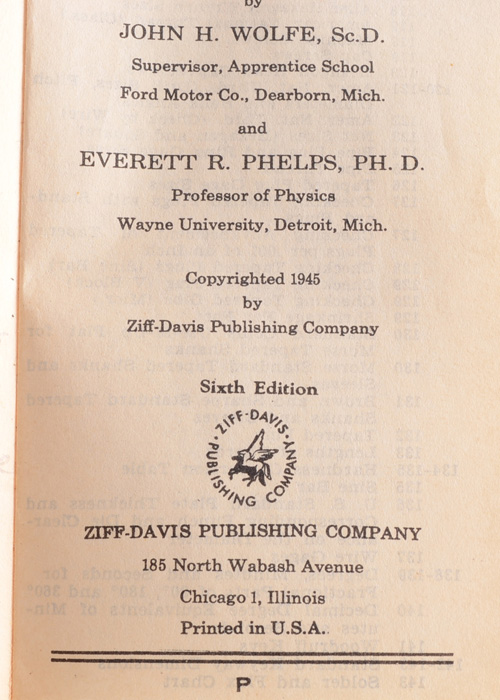 Two Vintage Pocket Size Reference Booklets