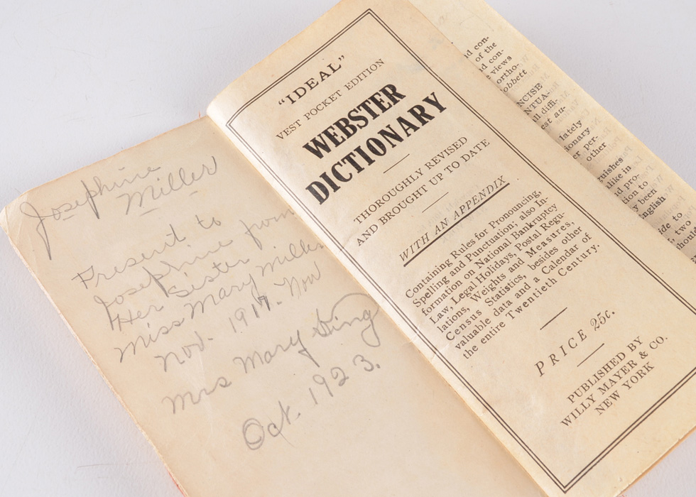 Two Vintage Pocket Size Reference Booklets