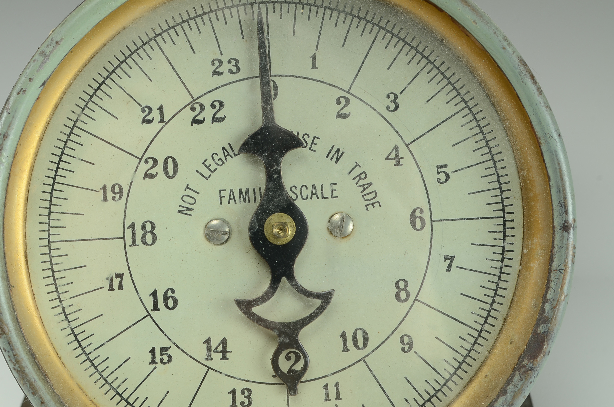 Vintage Family Scale and Milk Glass Condiment Set