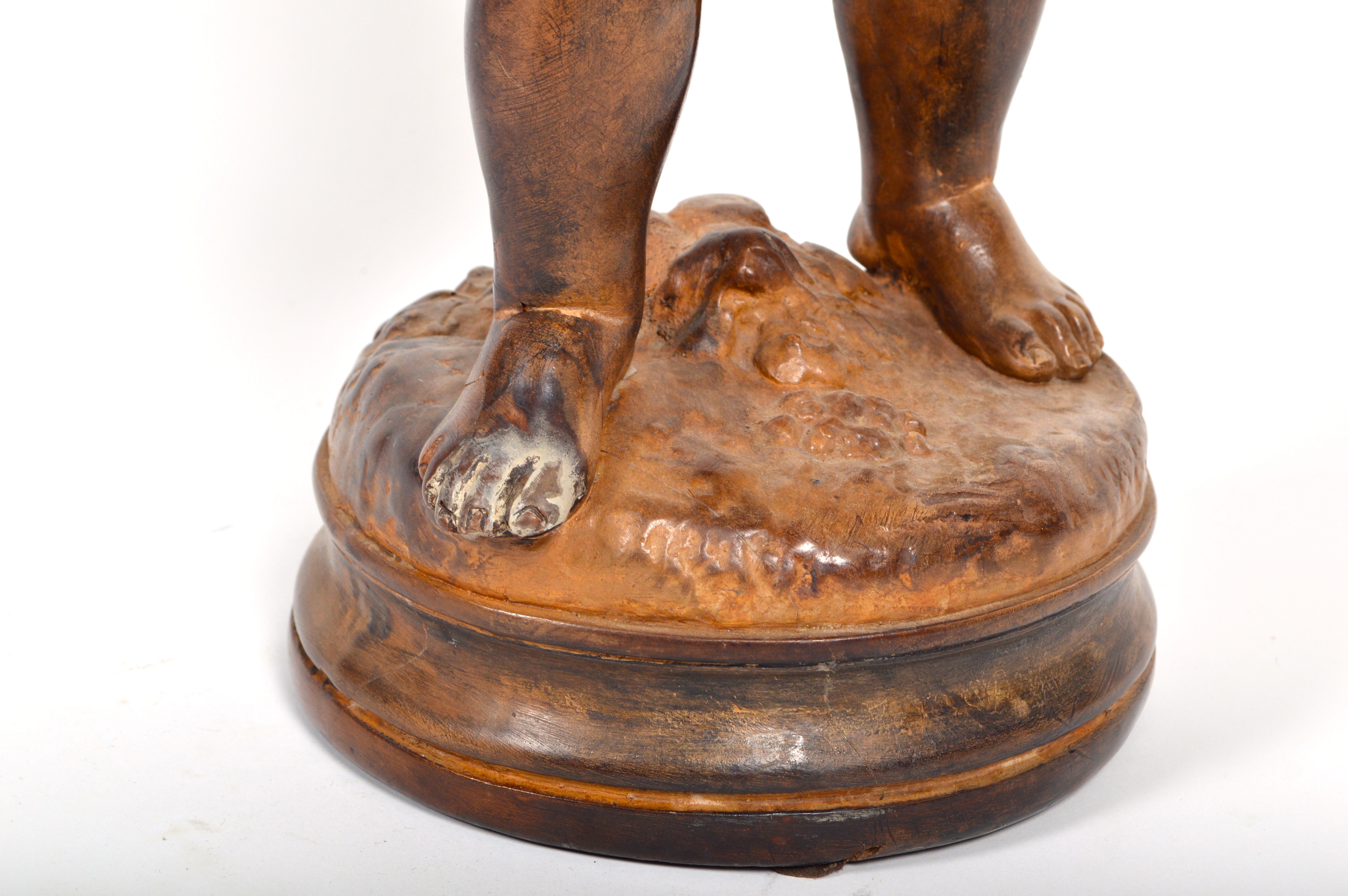 Ceramic Statue Of Child