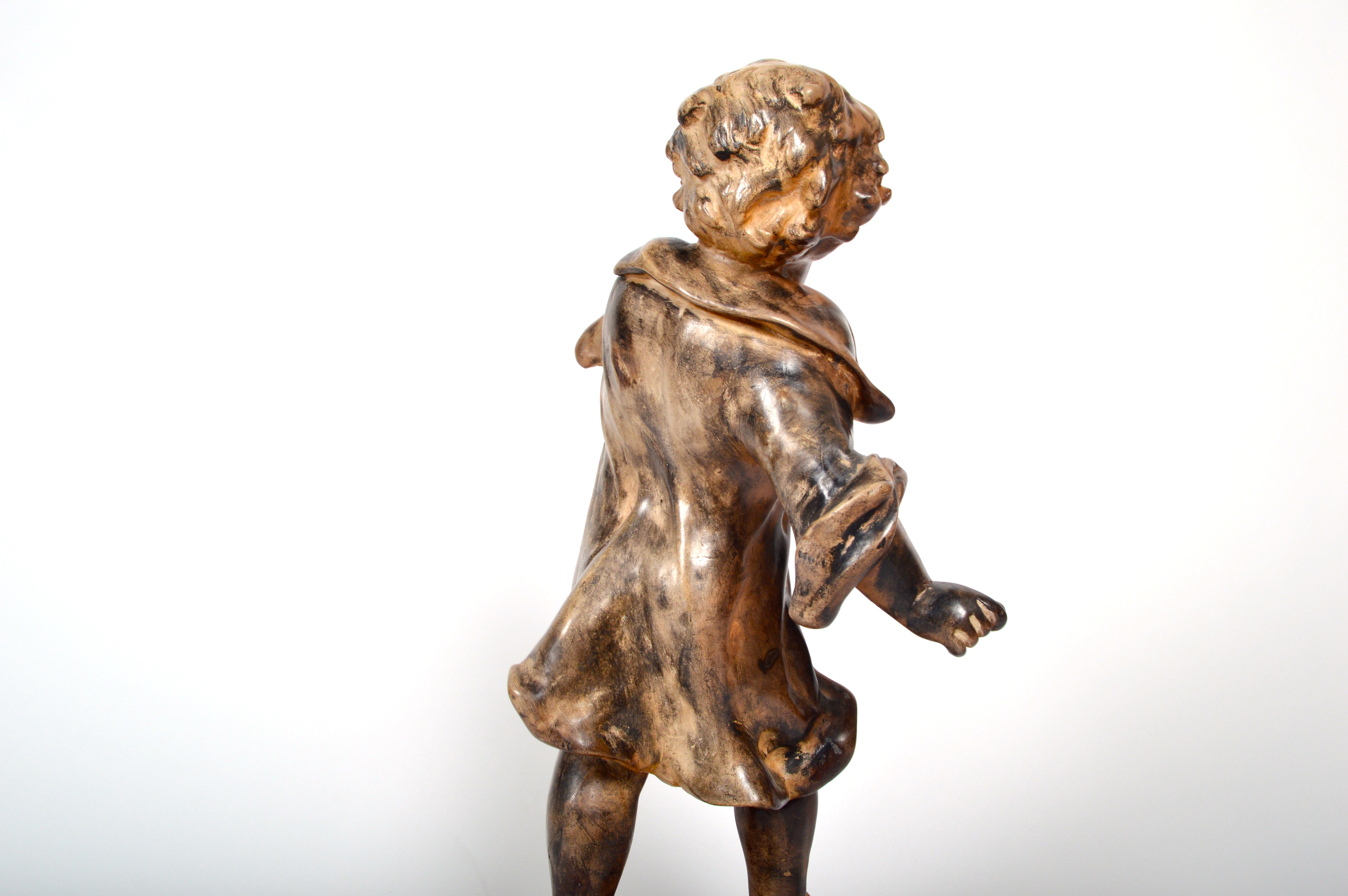 Ceramic Statue Of Child