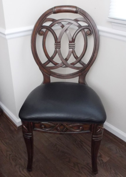 Contemporary Pedestal Table and Chairs