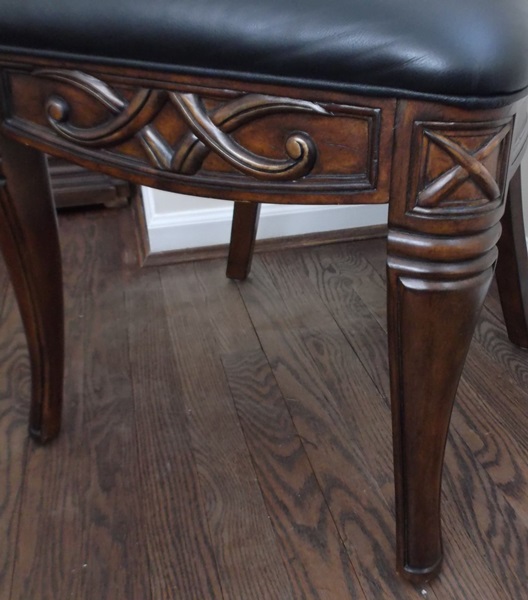 Contemporary Pedestal Table and Chairs