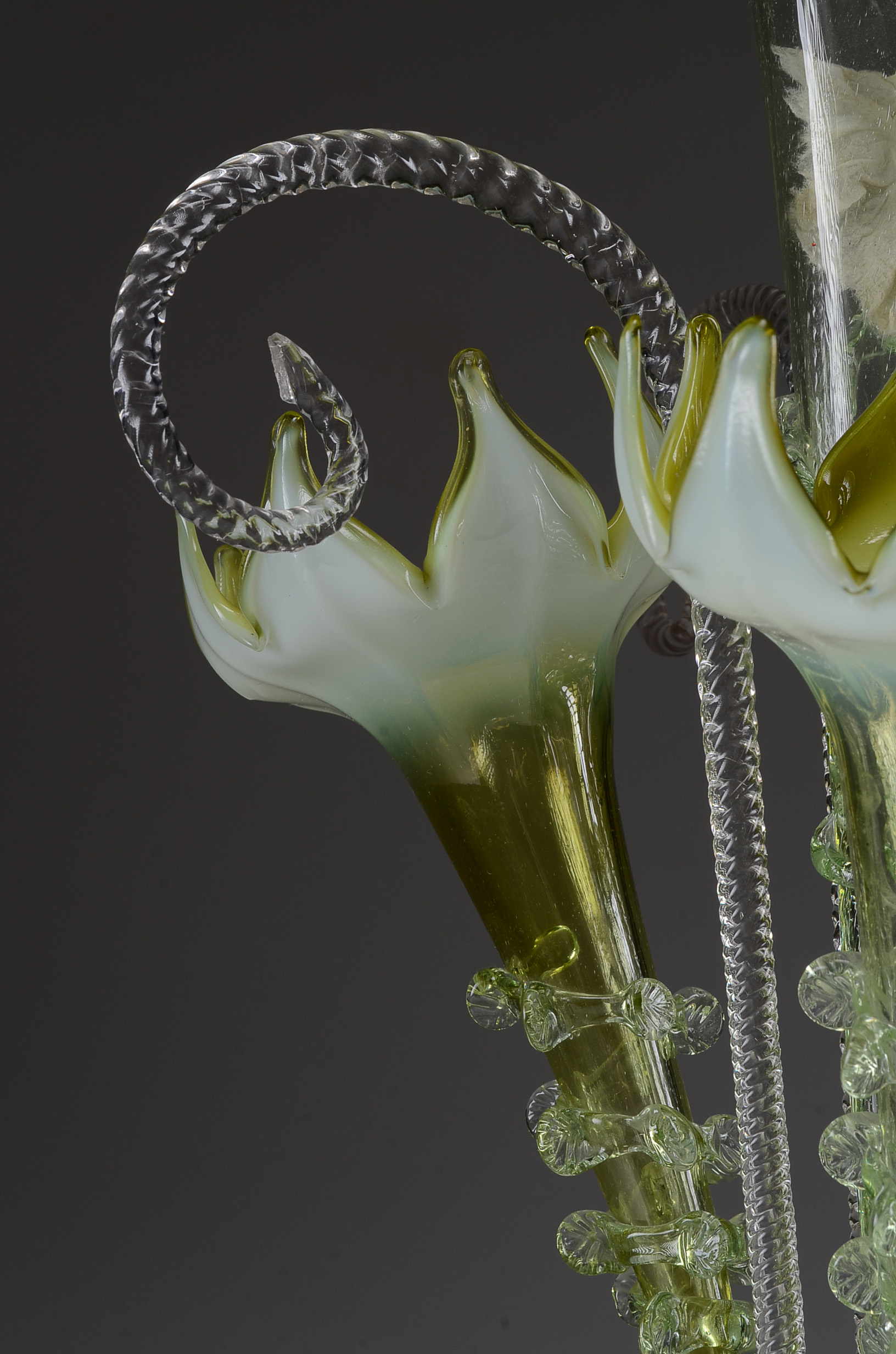 Victorian Art Glass Epergne