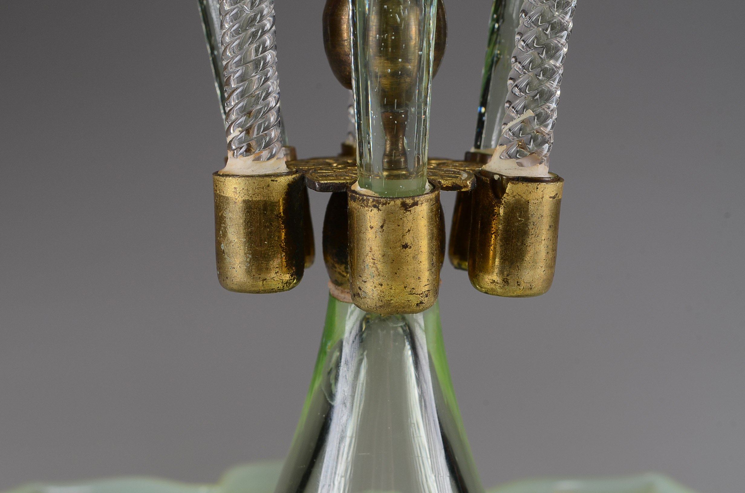 Victorian Art Glass Epergne