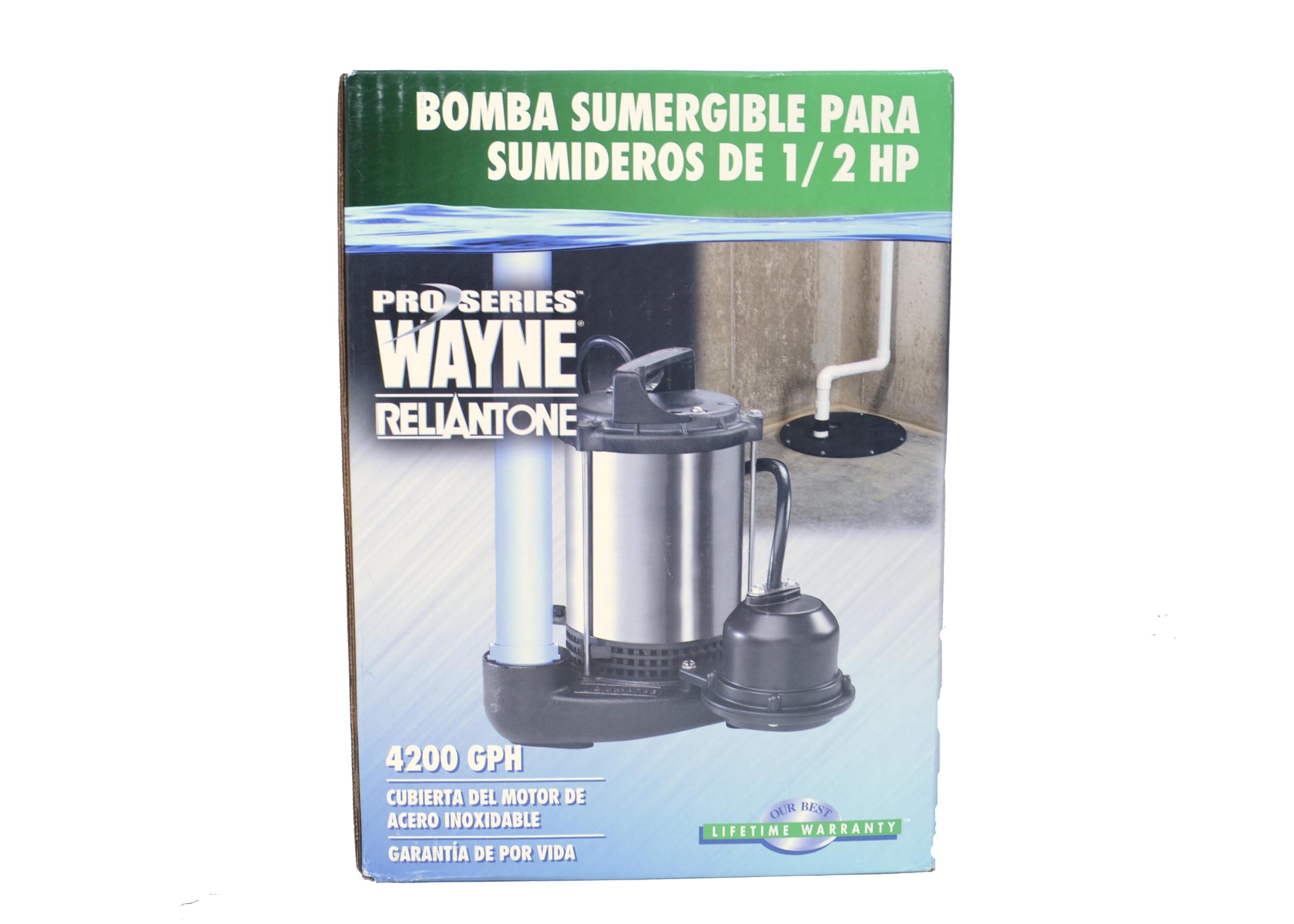 Wayne Reliant One Submersible Sump Pump