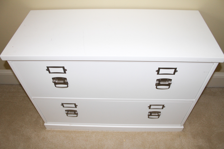 Pottery Barn Filing Cabinet