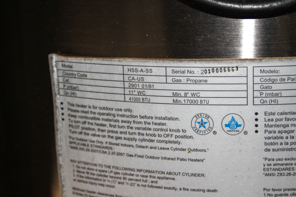 Outdoor Patio Heater II