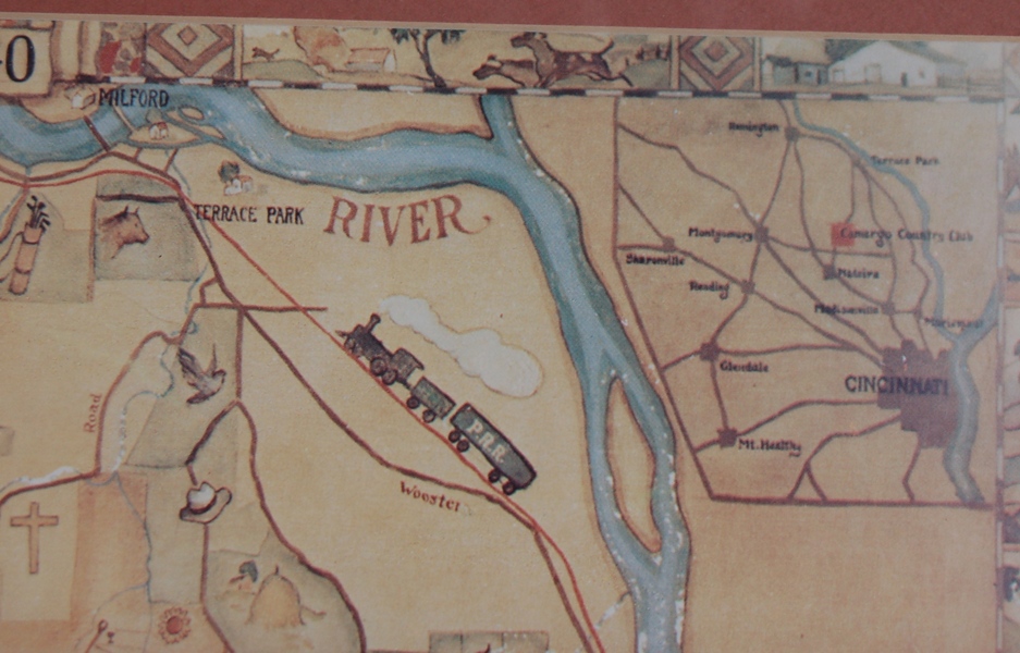 Reproduction Map of Camargo In The Year 1928