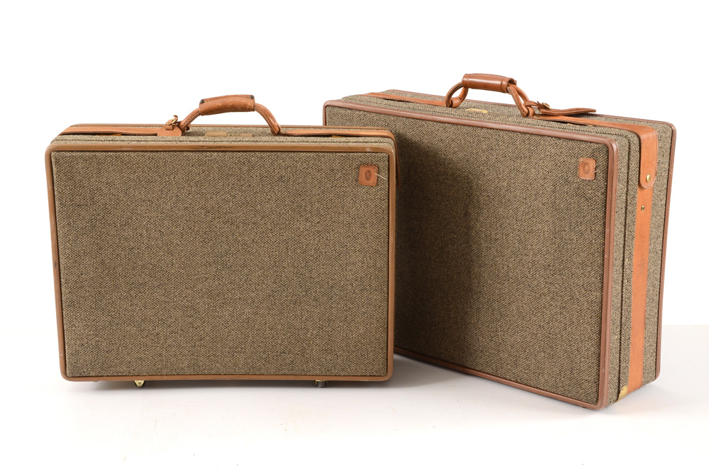 Collection of Vintage Hartmann Luggage and a Briefcase