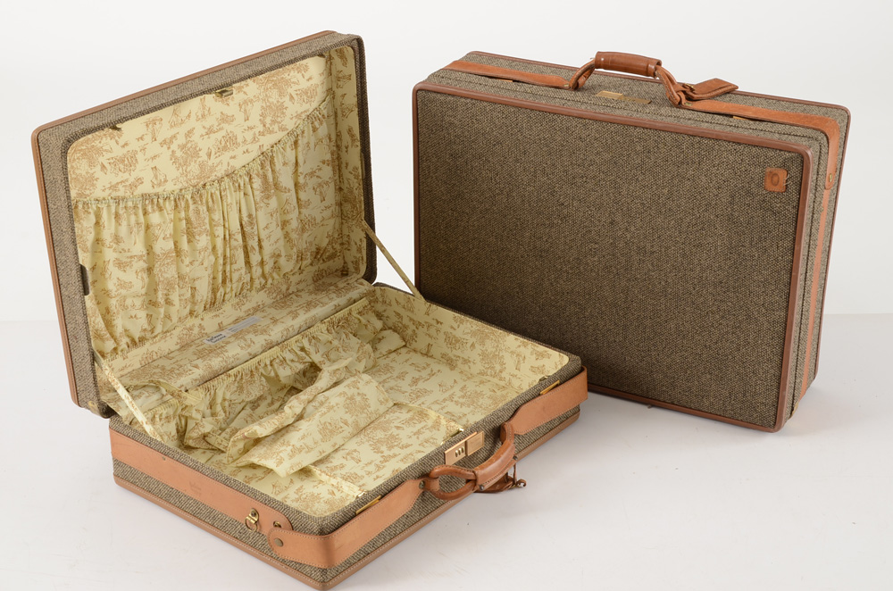 Collection of Vintage Hartmann Luggage and a Briefcase