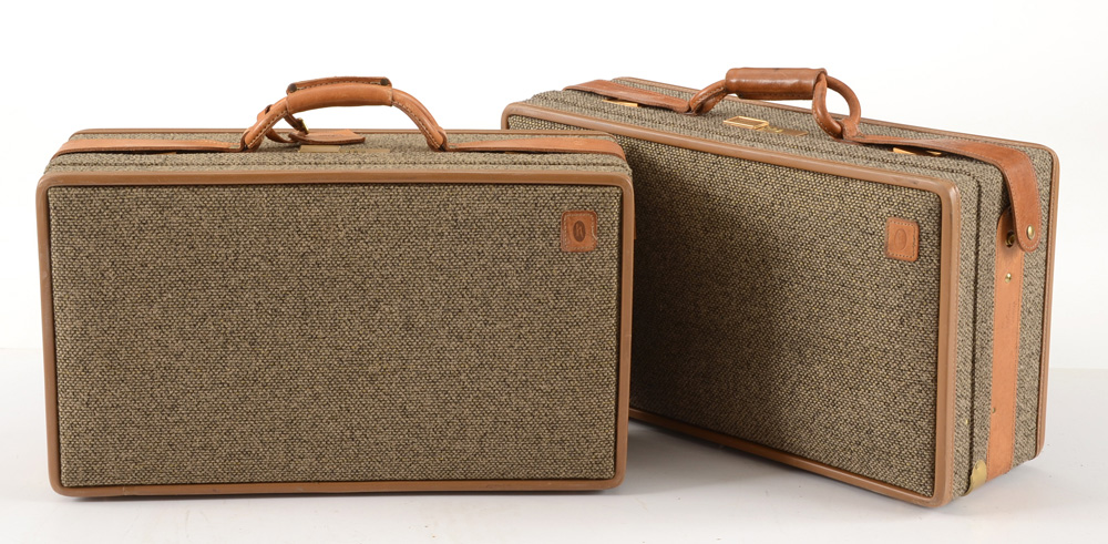 Collection of Vintage Hartmann Luggage and a Briefcase