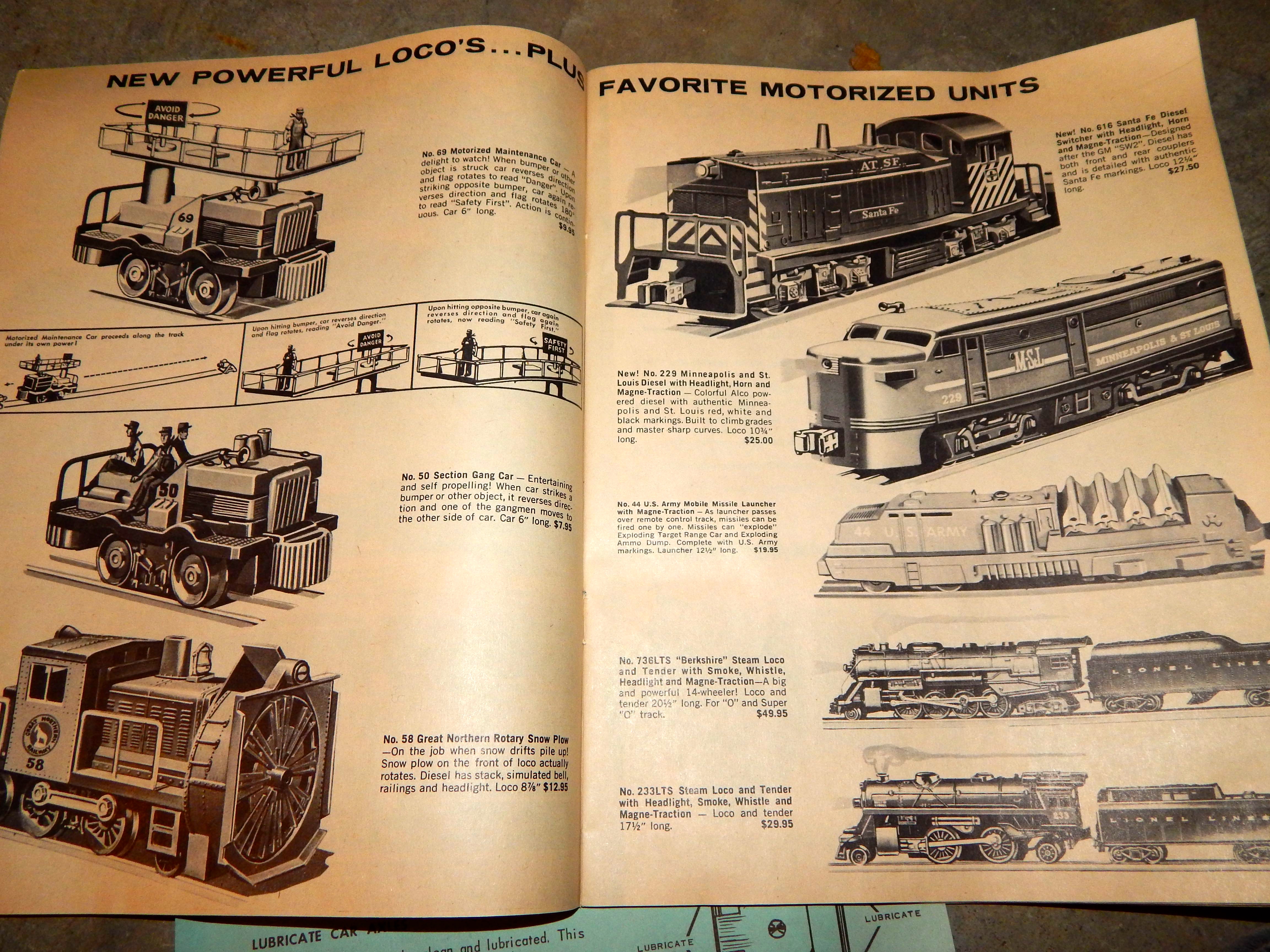 Vintage Lionel Trains & Track