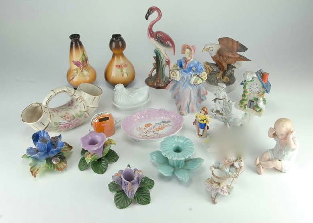 Colorful Vintage Ceramic Decor
