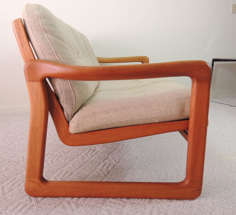Mid Century Modern Danish Teak Sofa