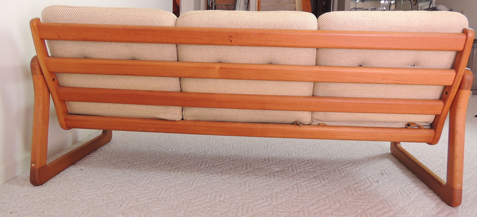 Mid Century Modern Danish Teak Sofa