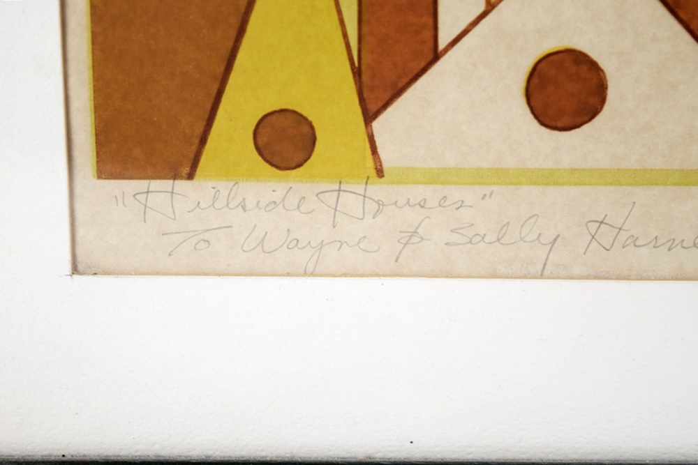 Signed and Number Serigraph by Cincinnati Artist John Nartker