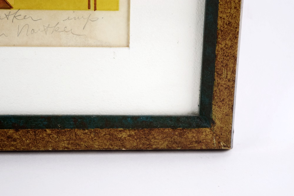 Signed and Number Serigraph by Cincinnati Artist John Nartker