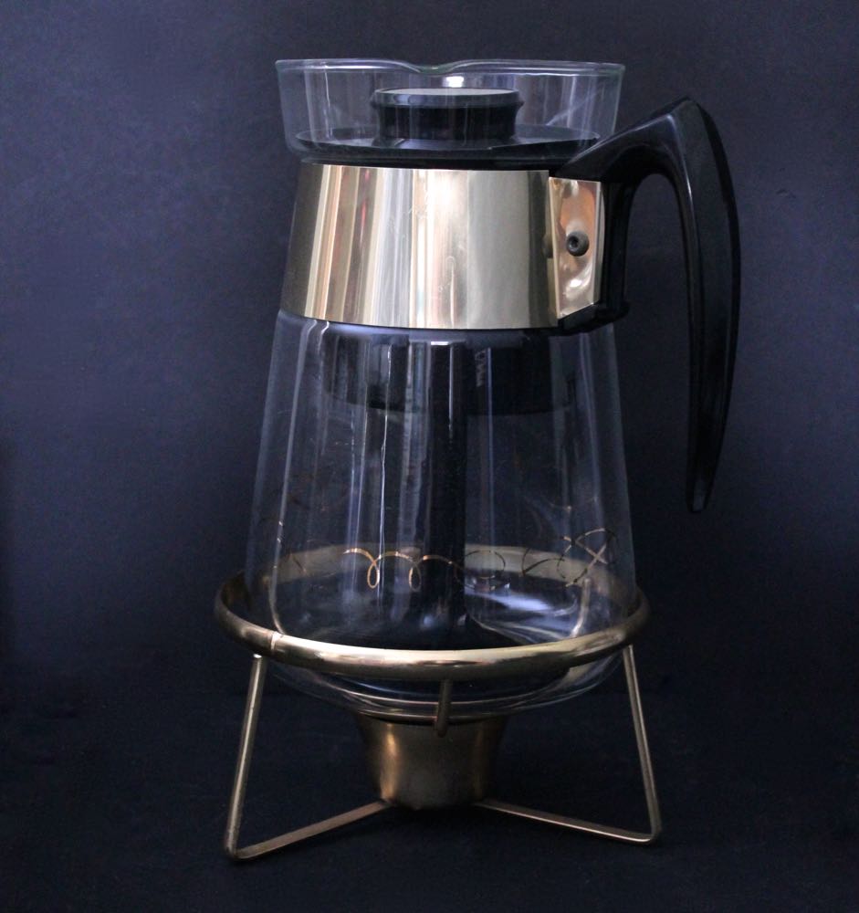 Set of Vintage and Modern Coffee Pots