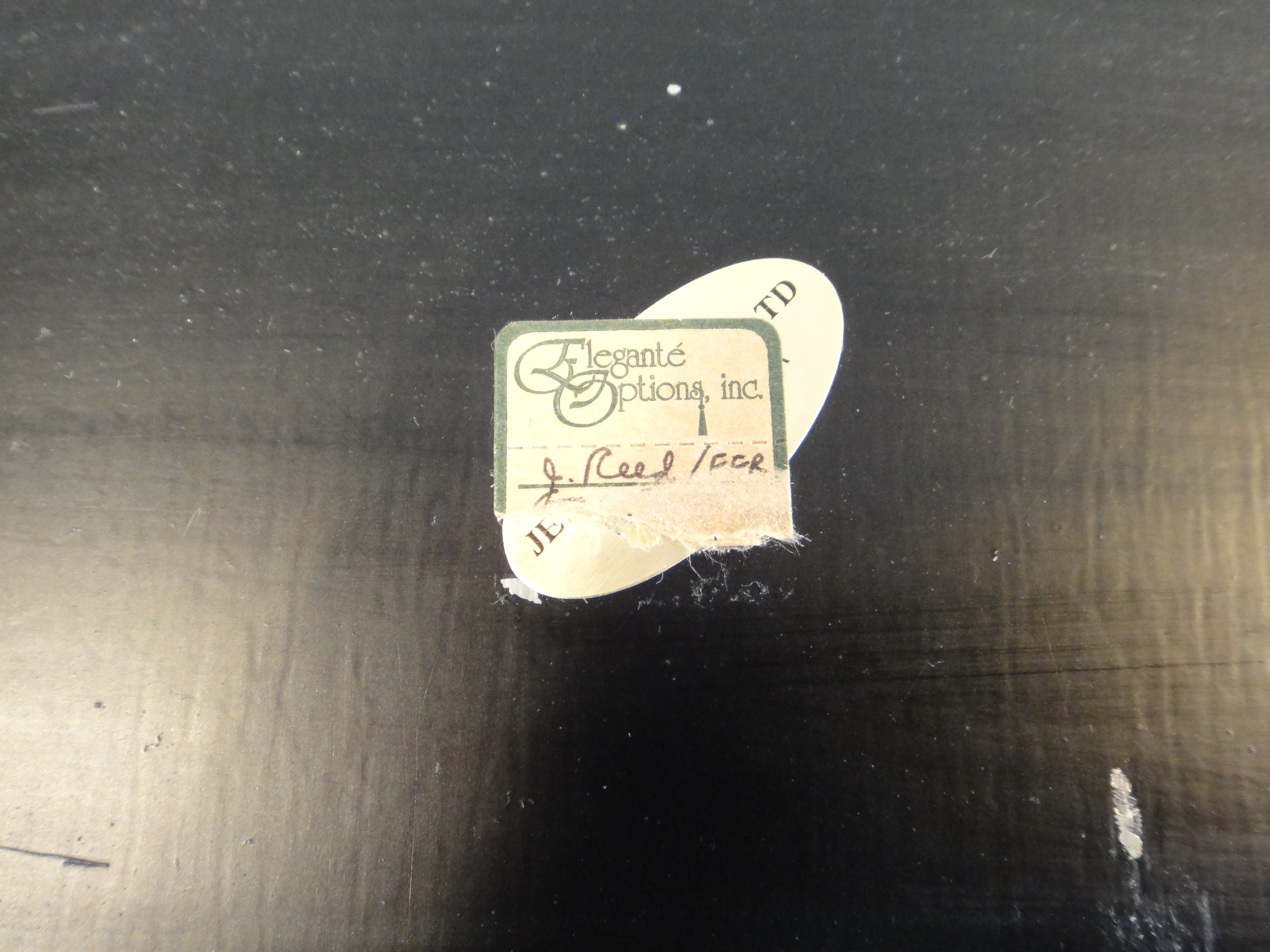 Vintage Footed Metal Pheasant Serving Tray