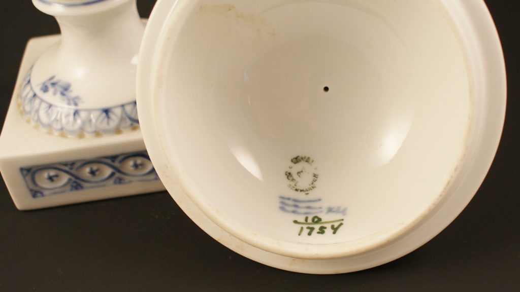 Royal Copenhagen Porcelain Urn