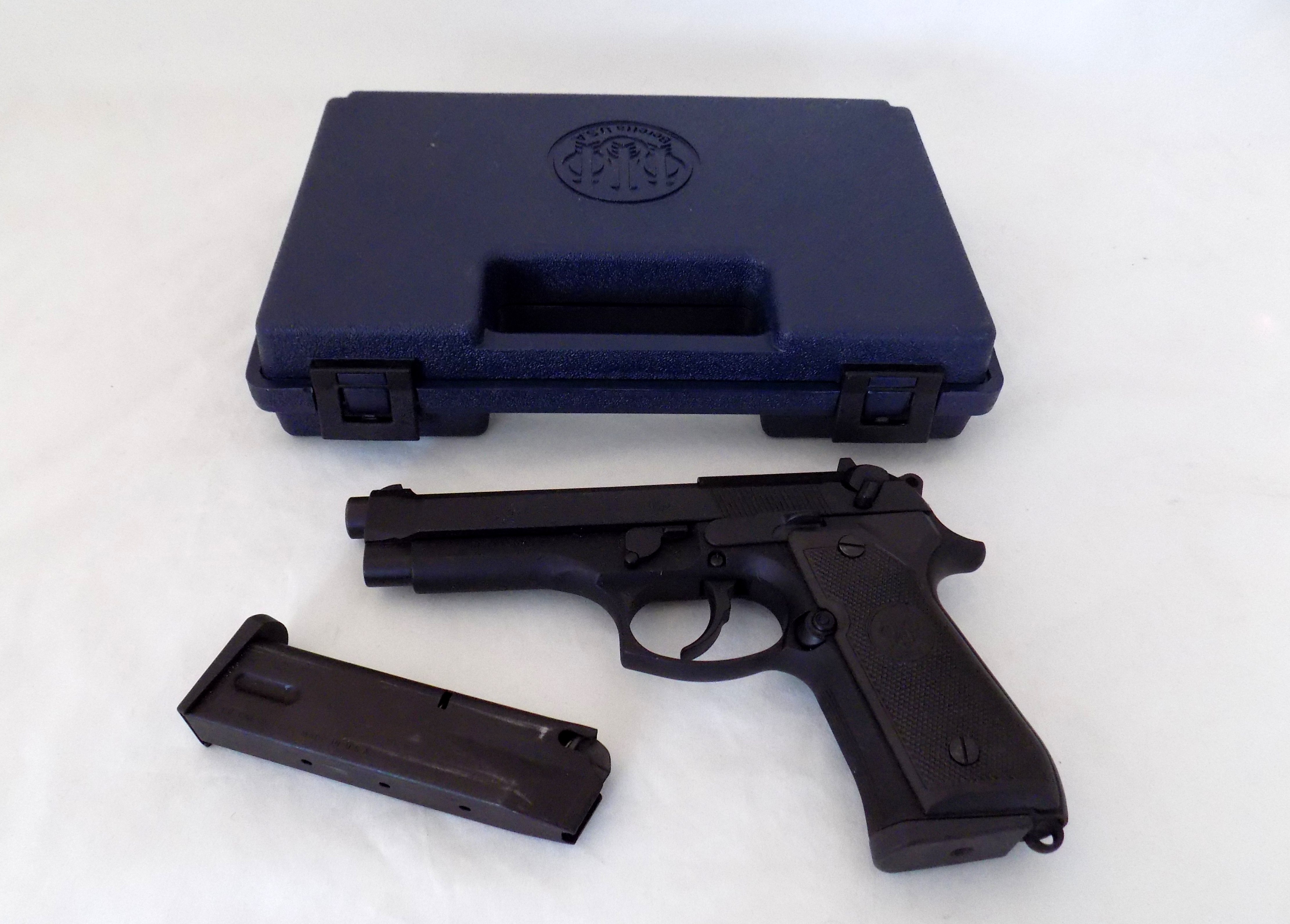 Beretta 9MM Parabellum Handgun with Case