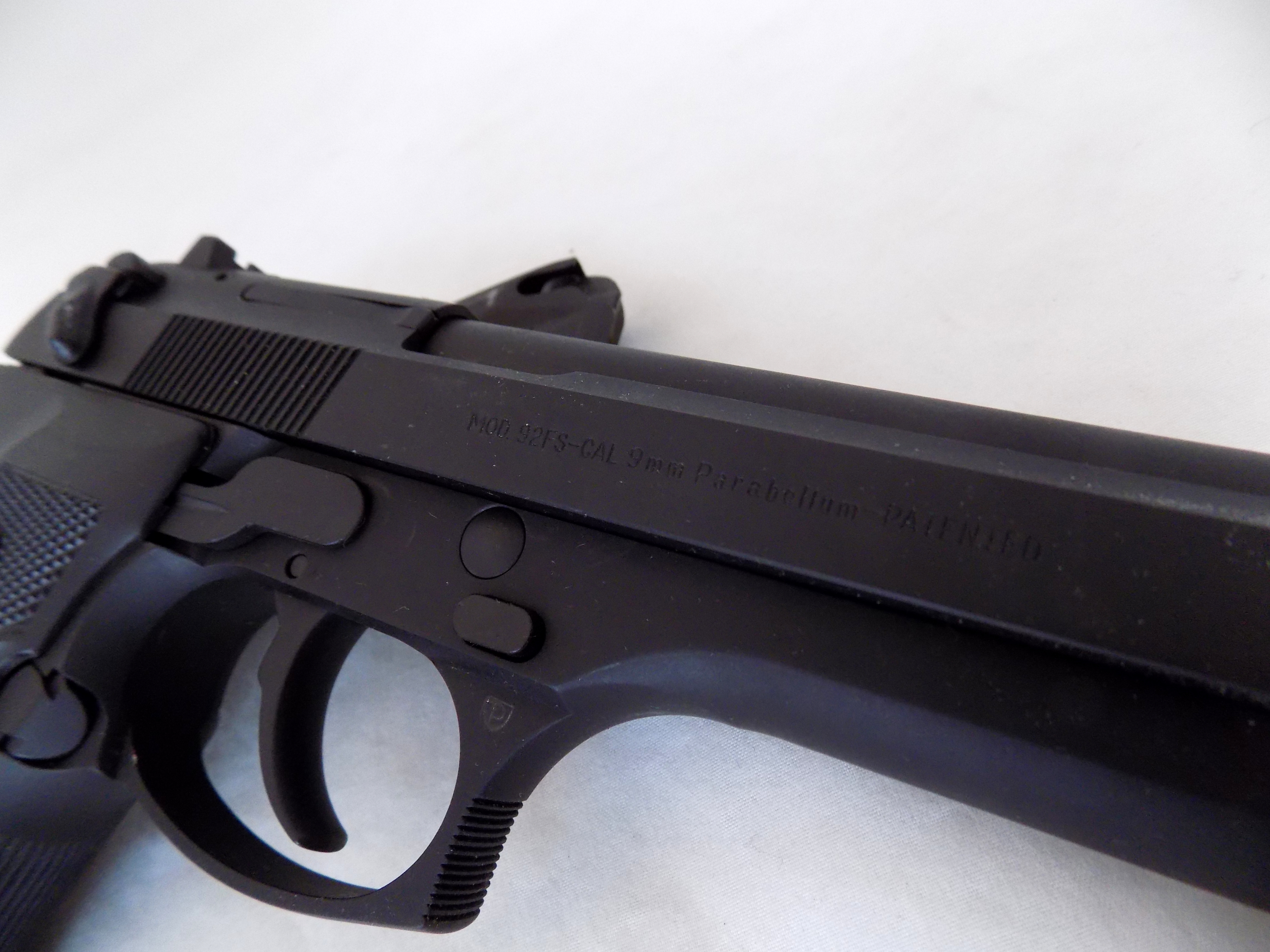 Beretta 9MM Parabellum Handgun with Case