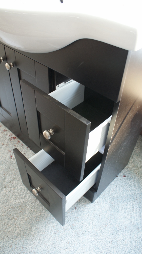 Pfister Unused Sink and Faucet with Vanity