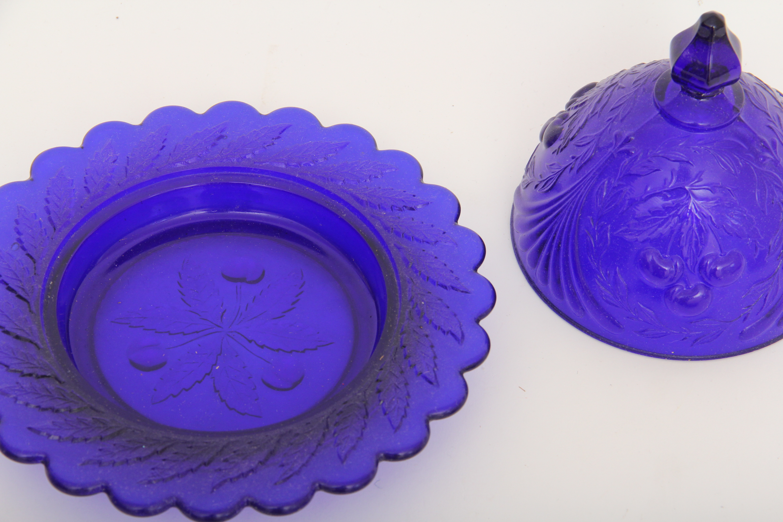 Cobalt Blue Glassware Set